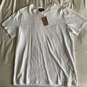 APC White Tee NEW WITH TAGS